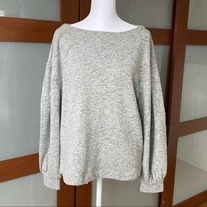 Banana Republic gray sweater.